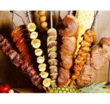 【シュラスコ食べ放題＆飲み放題付き】20種のシュラスコ食べ放題＋80種以上のアルコール飲み放題2時間