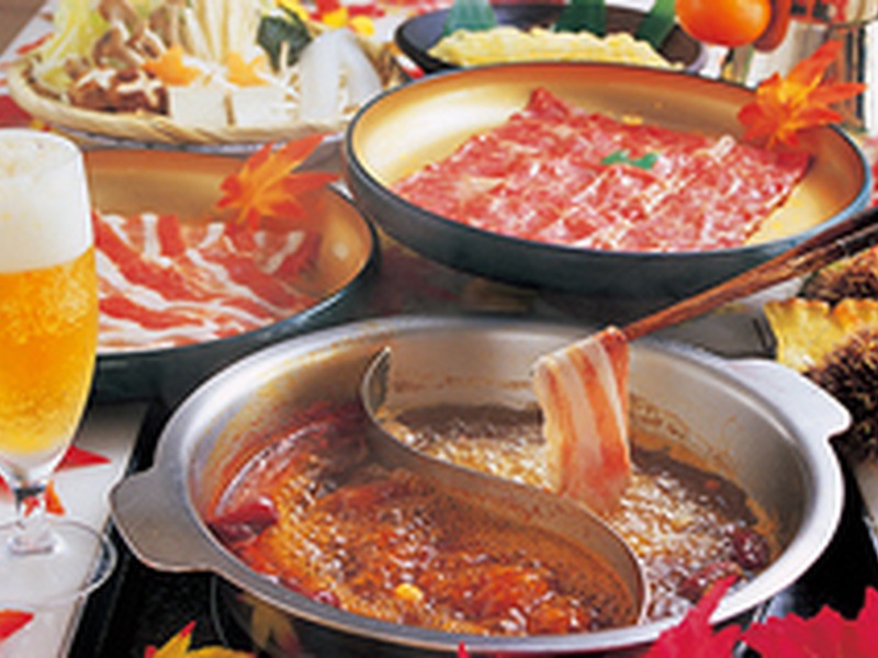 【食べ飲み放題】火鍋しゃぶ　※3つのコースからお選びいただけます