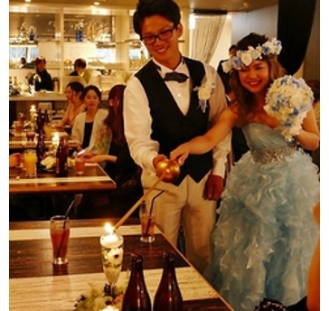 【本格スタイル★1.5次会Weddingパーティープラン】お料理10品&210分(3.5H)飲み放題付き10000円