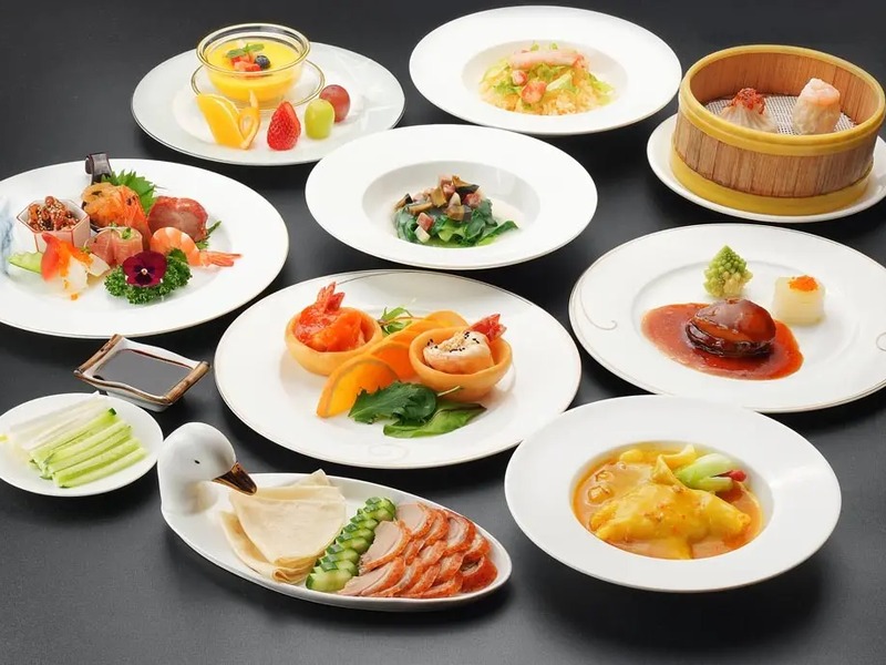 【2時間飲み放題付き】鮑のオイスターソース煮や手作り中華蒸し点心など全9品！『菊花コース』