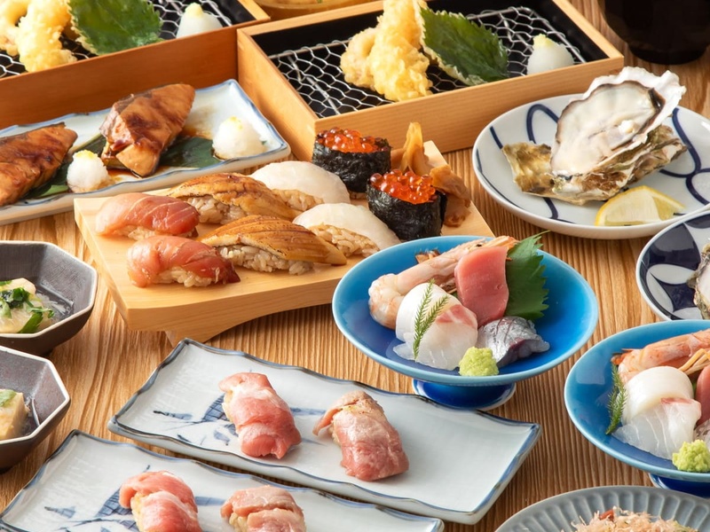 【やまと雲丹コース】 全10品 2時間飲み放題付き