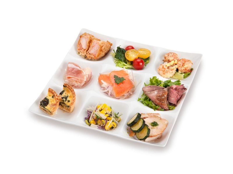 新型コロナ特別【個別盛りオプション】プラン<料理8品+デザート2品+2時間飲み放題>