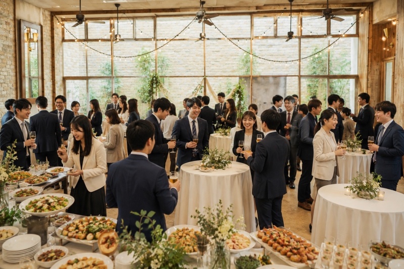 立食ビュッフェはもちろん着席ビュッフェも可能です!※コース料理でのご対応も可※