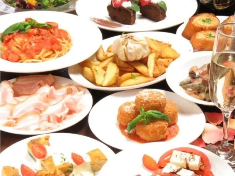 【Party PLAN】お料理9品＋デザートと飲み放題付
