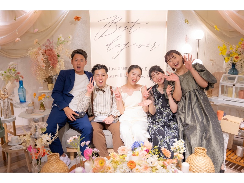 会場完全貸切【Platina Plan】各卓配膳のテーブルビュッフェ or 食べ放題ビュッフェ+飲み放題&パンケーキタワー付き二次会プラン