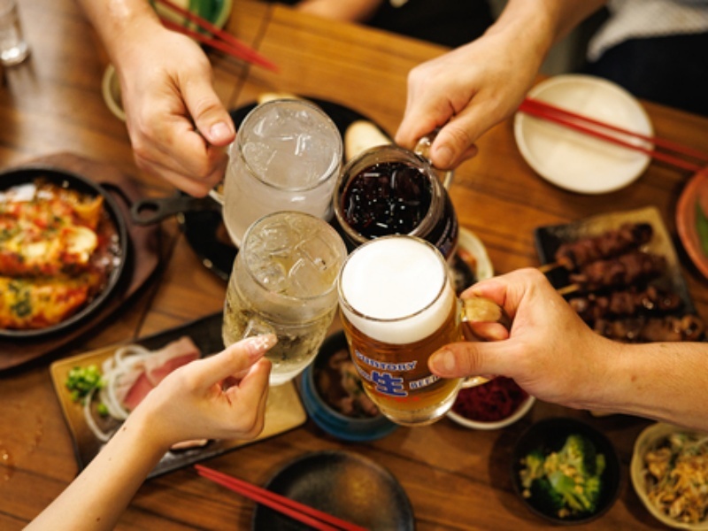3980円宴会プラン！生ビールOK！3時間飲み放題付き！（30分前ラストオーダー）