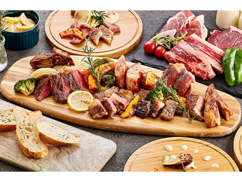 【品数豊富!お肉も野菜もよくばりプラン】料理11品+フリードリンクお一人6,000円
