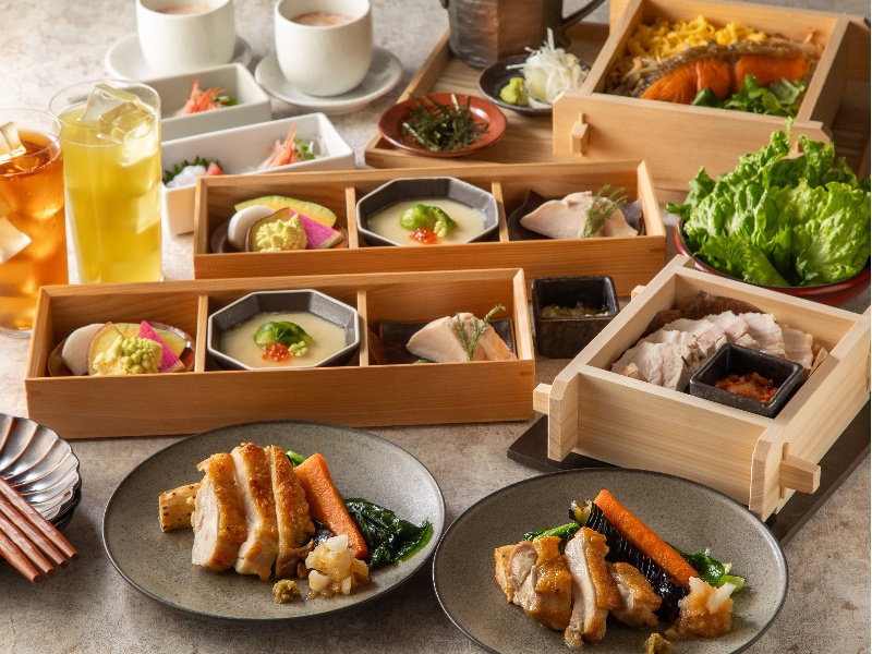 【蒸籠(せいろ)懐石】全7品 2時間飲み放題付 5830円⇒5300円(税込)
