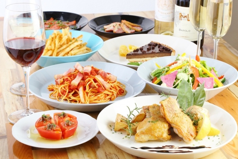【3時間飲み放題付】6,000円プラン≪全9品≫ 結婚式二次会