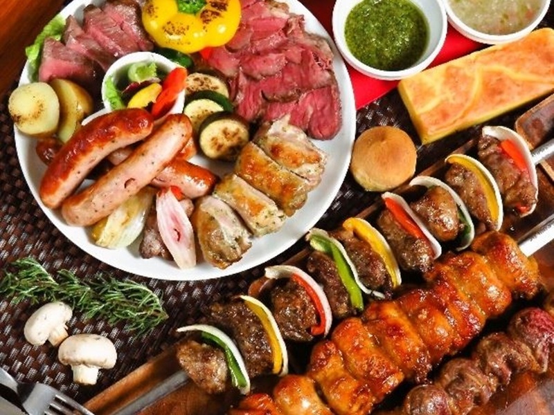 二次会に最適！シュラスコ、パーティービュッフェ食べ放題＆飲み放題生ビールを含む多彩なフリードリンク2時間