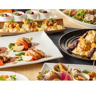 【味わいコース】全8品 2時間飲放付 4730円⇒4300円（税込）