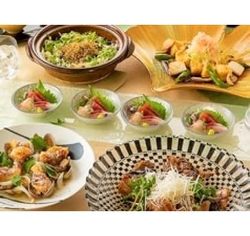 【あおいコース】全7品 2時間飲放付 5830円⇒5300円（税込）
