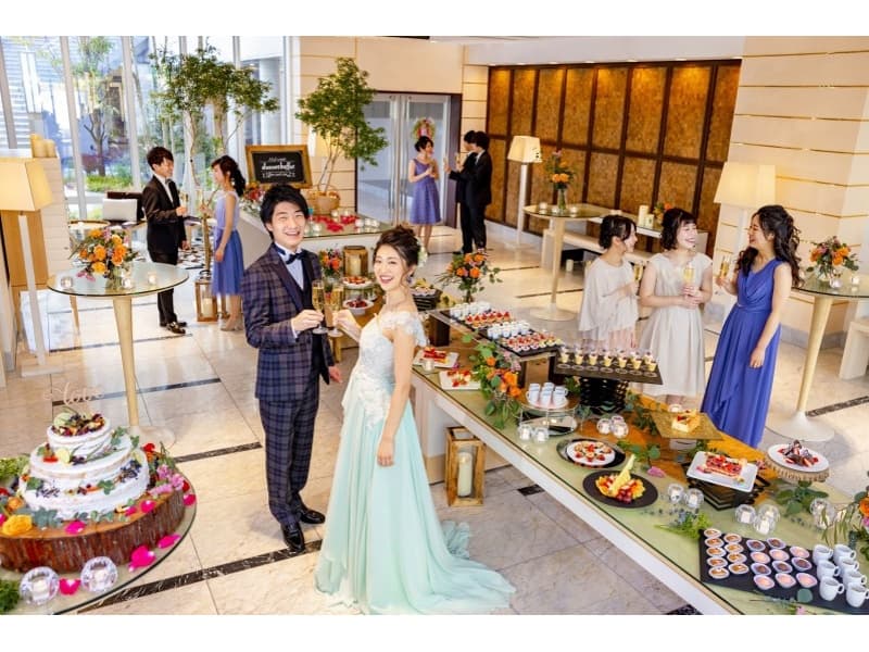 結婚式２次会プラン
挙式・披露宴後そのまま２次会プラン