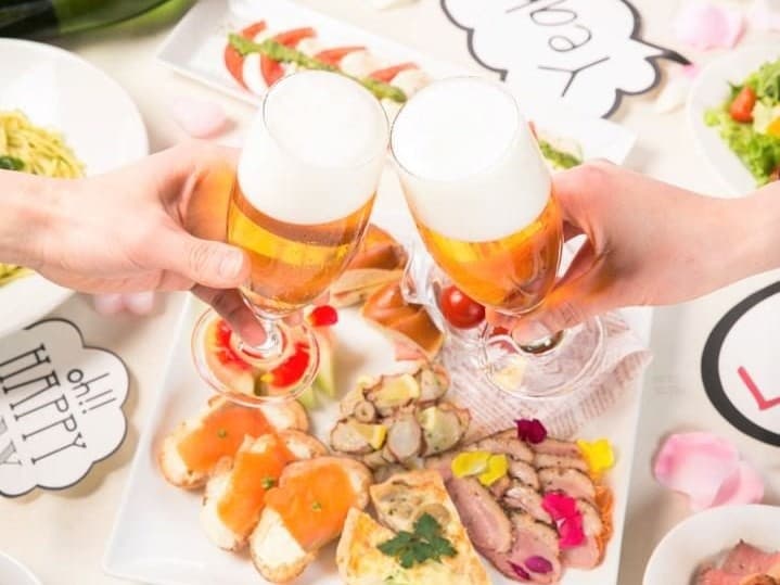 【Premiumプラン】3時間完全貸切＆3時間飲み放題！肉料理や豊富な前菜を楽しむ全11品