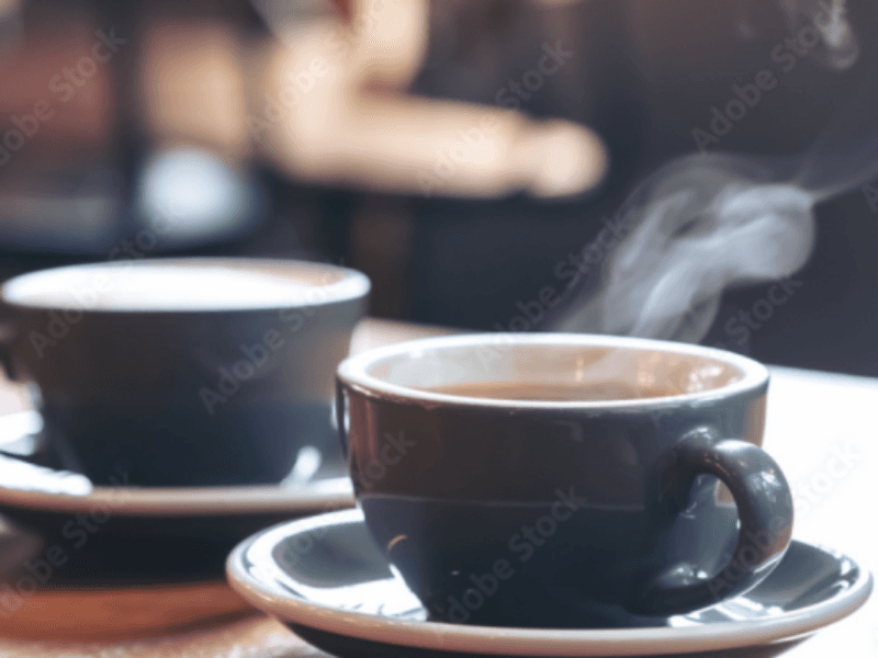 食事の締めくくりは、香り高いコーヒーを一杯