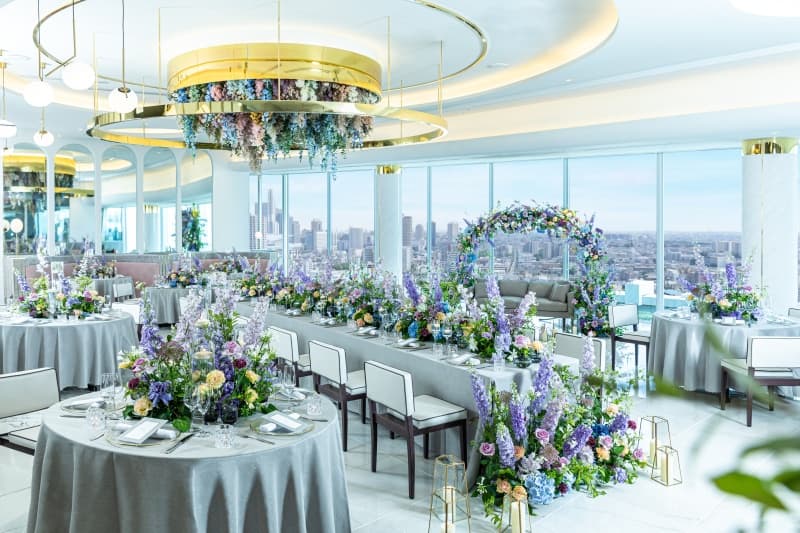 【MAINDINING】183.14㎡/55.5坪
■着席～100名様
■立食～150名様