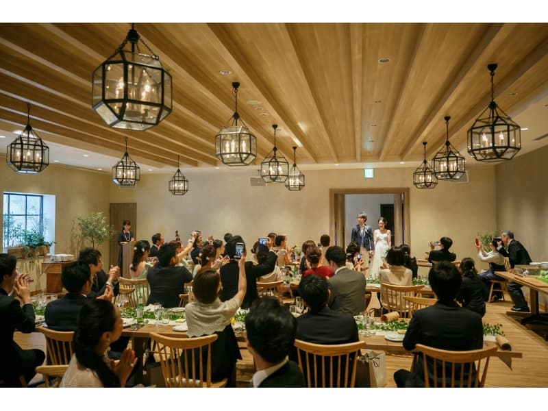会場オリヴィエ　着席スタイル