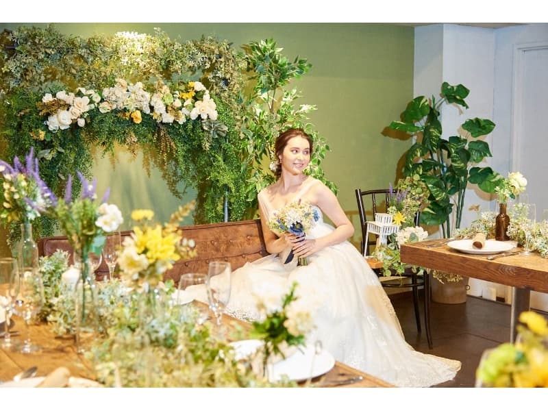 新郎新婦様用ソファー席あり♪