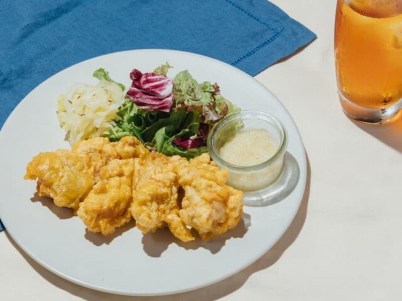 ビール屋さんのチキンフライ～自家製タルタルソース～　ライスorパン