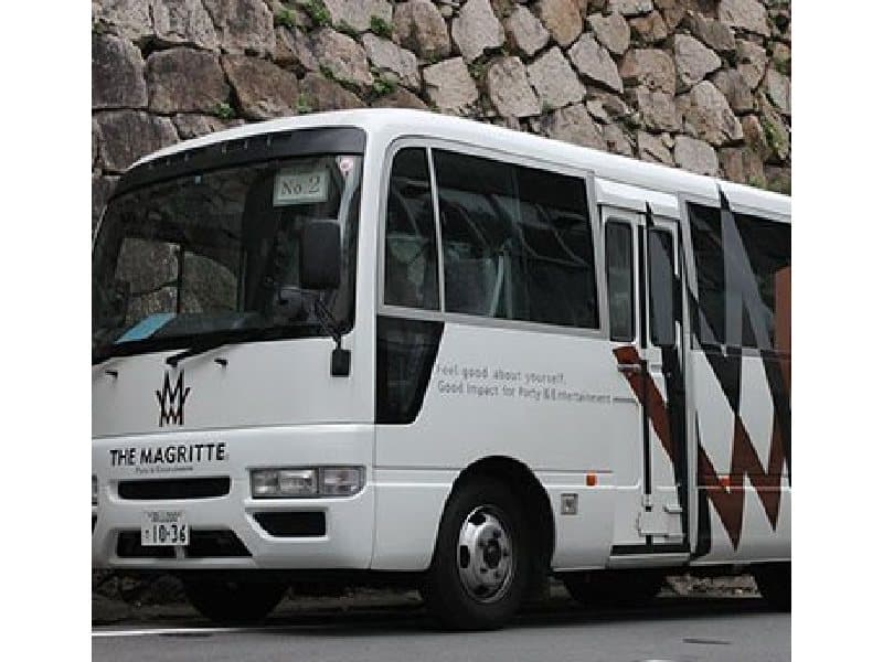 ■ザマグリット送迎バス
プランご利用で岡山市内1台無料でご使用頂けます。岡山駅まで、会社まで、経由も可能です。