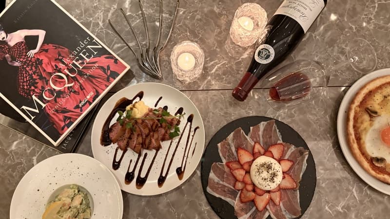 【お料理】
プランの一例です。