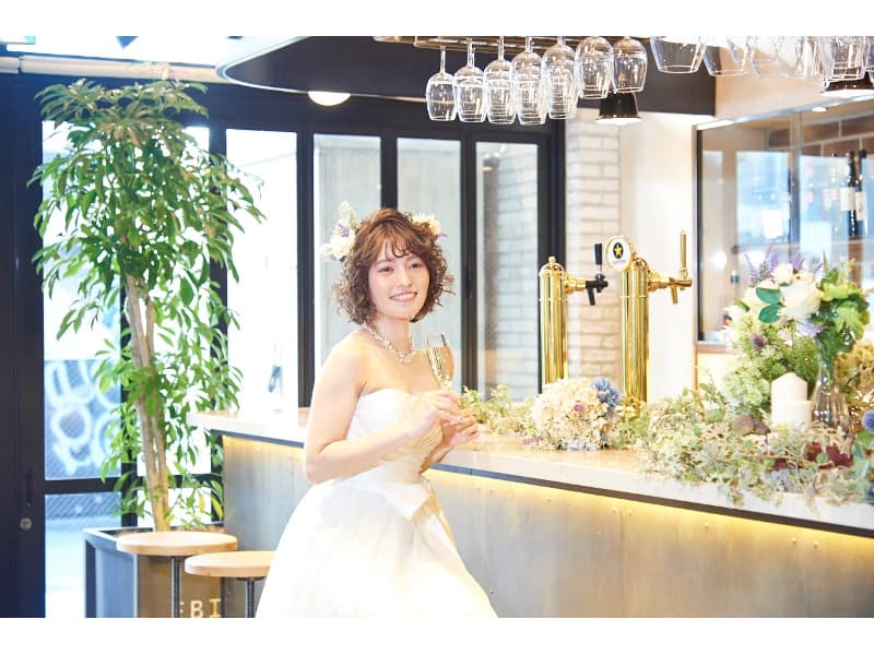 ウエディングイメージバーカウンター