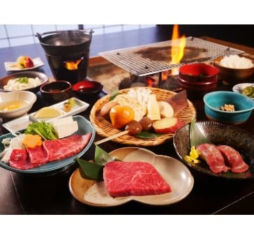 能登牛炭火焼き御膳
