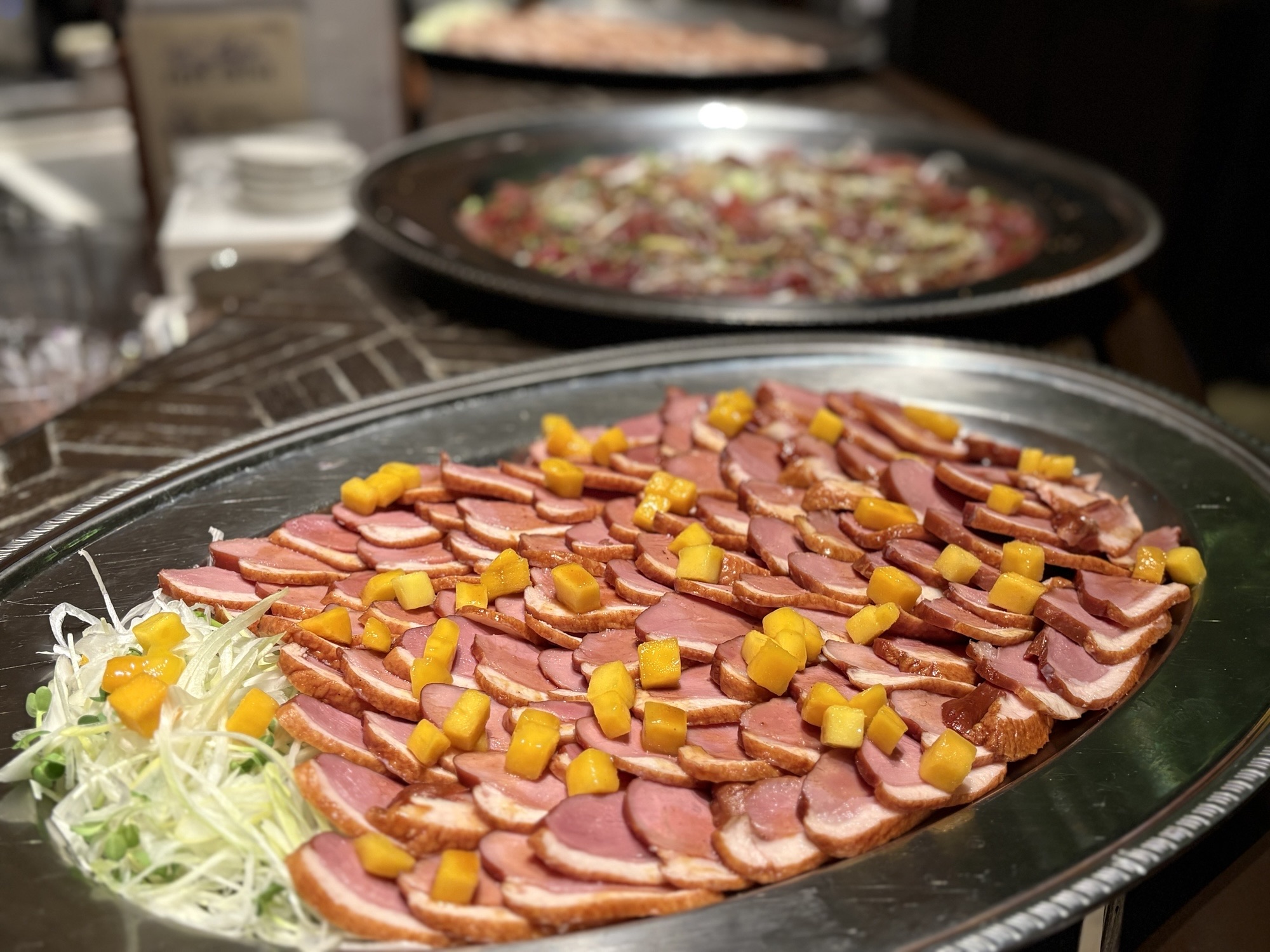 【貸切二次会】Lite Course(食事が少なめのプラン)|カルパッチョ・野菜焼売・若鶏の香味揚げ+2h飲み放題付き