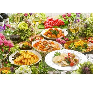 【平日9:00〜16:00限定!デイタイムパーティープラン】7品オードブル&500mlお茶ペットボトル付!