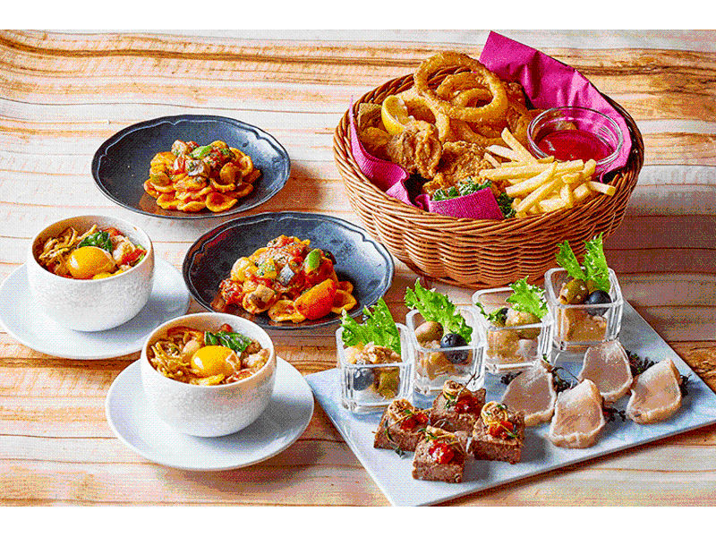 【軽めの食事・二次会に♪カジュアルセット】3時間《料理3品+飲み放題付♪》