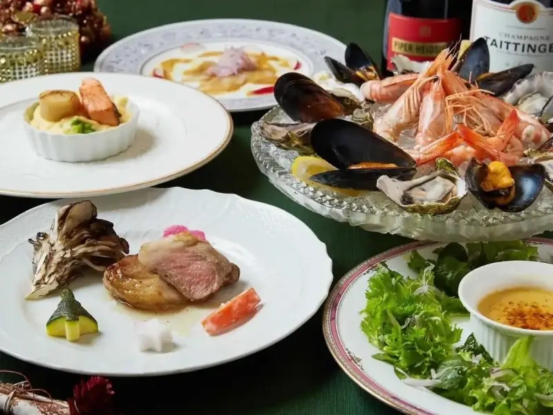 厳選食材×シェフこだわりのコース