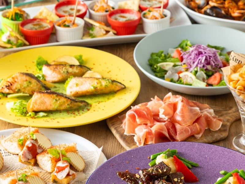 【貸切プラン】<ラグジュアリーコース>全9品 2時間飲み放題&投げ放題付 6600円⇒6000円(税込)