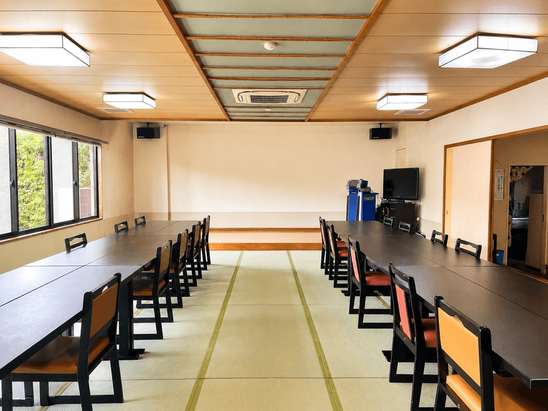 【会場】
広間3の会場です。
35名様までご利用いただけます。