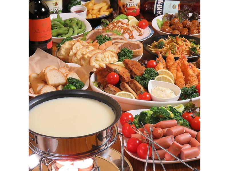 【ゆったり3時間】【180分食べ飲み放題♪】暖かいお食事が食べ放題!DXウェディングコース ¥4,500