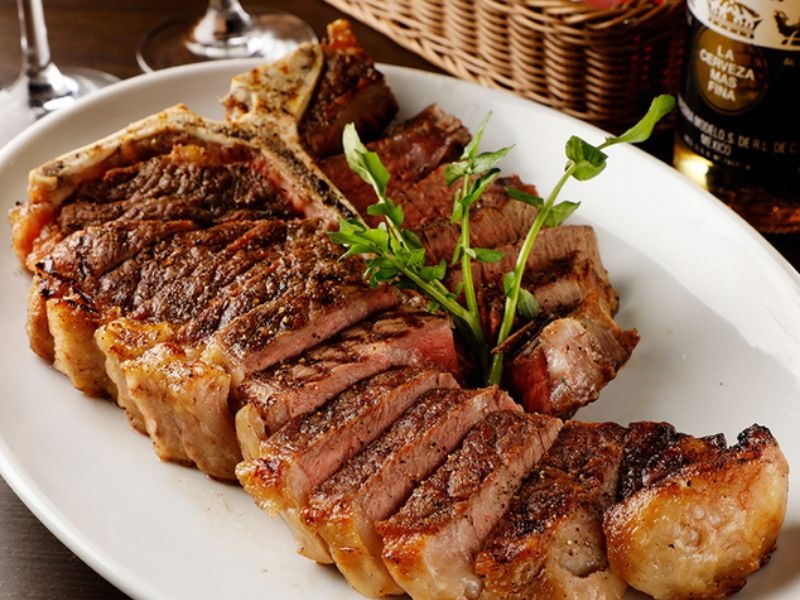 【6~100名様】【ステーキ付きB ONEデラックスプラン】料理(8品)&飲み放題(50種以上)飲み放題3時間付き(ドリンクLO終了30分前)《税別7,500円》※31名様~貸切可♪