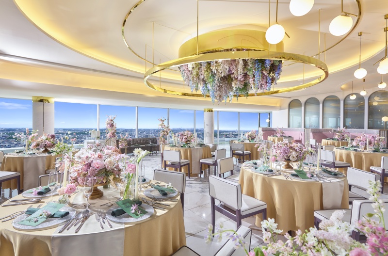 【MAINDINING】183.14㎡/55.5坪
■着席~100名様
■立食~150名様
