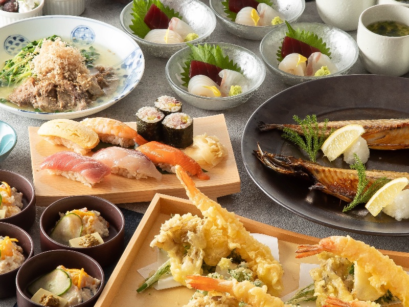 【あおいコース】全9品 2時間飲放題付 6380円⇒5800円(税込)