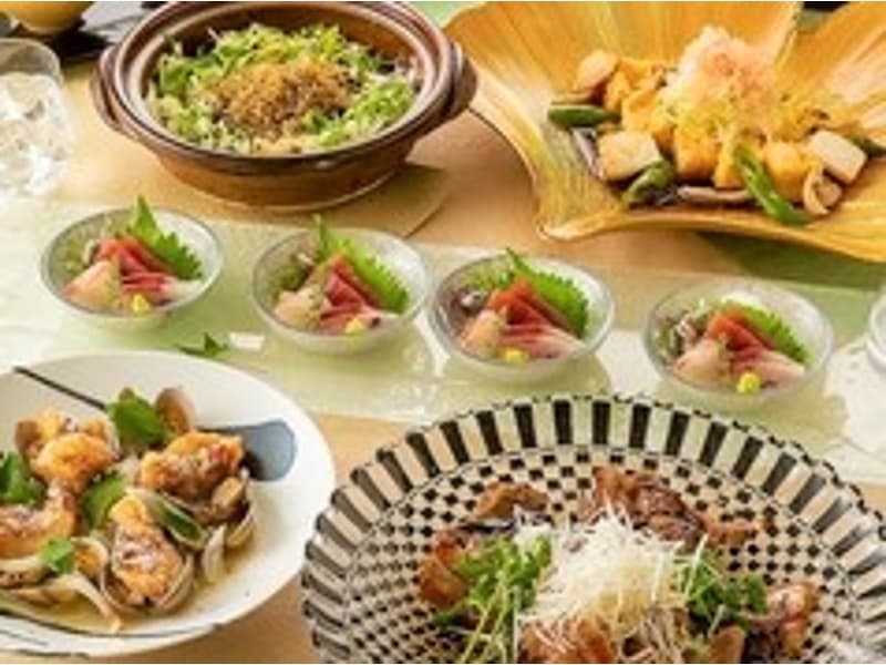 《個室確約》【あおい(逸品)コース】全7品 2時間飲放付 5830円⇒5300円(税込)