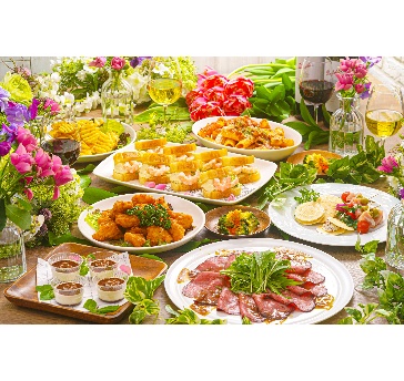 【2時間飲み放題】スタンダードプラン<9品>会場3.5時間込
