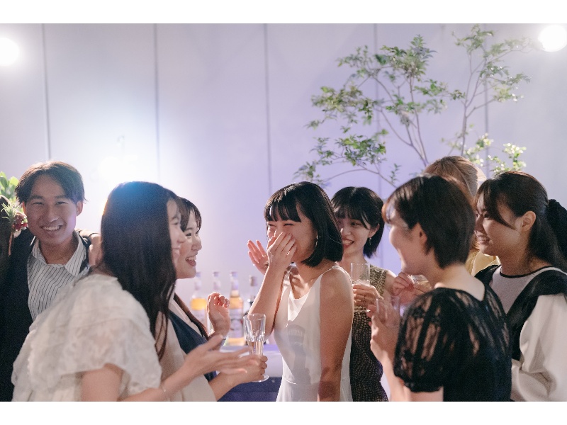 ウェディングパーティにも最適