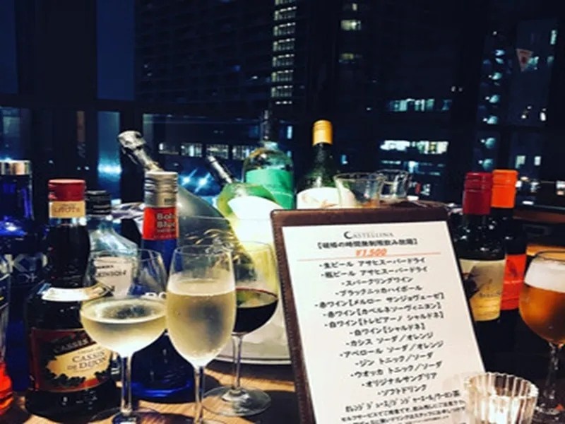 飲み放題は時間無制限1650円！