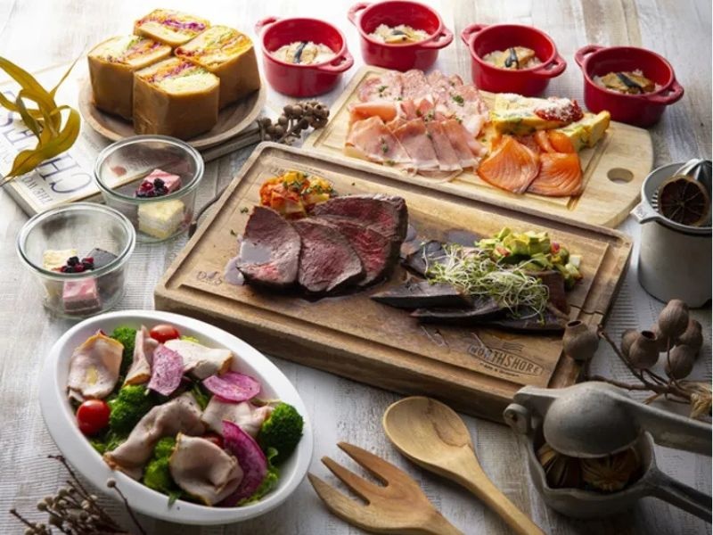 【全8品】【充実の8品】ビュッフェプラン＋フリードリンク2時間