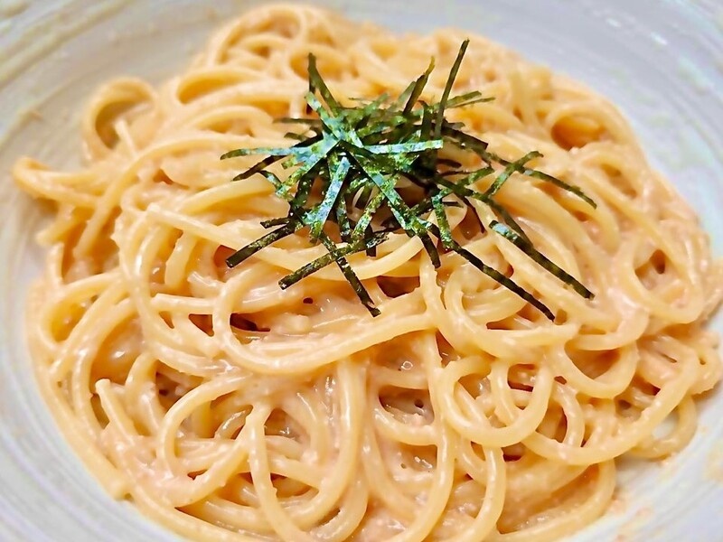 【お料理(例)】
明太クリームパスタ