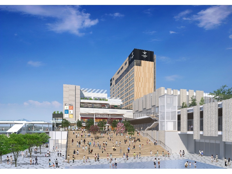 ウツノミヤテラス内に位置する好アクセス会場。
宇都宮駅東口直結のため遠方ゲストも迷わず来館でき、商業施設ならではの利便性も魅力。パーティー前後のお買い物や待ち合わせにも便利で、二次会後の移動もスムーズです。