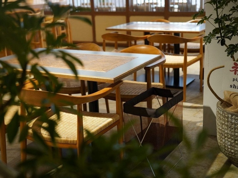 ゆとりある席配置