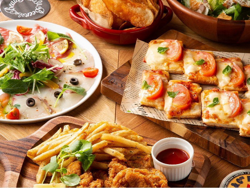 【カジュアルパーティーコース】2時間飲み放題付 4730円⇒4300円(税込)