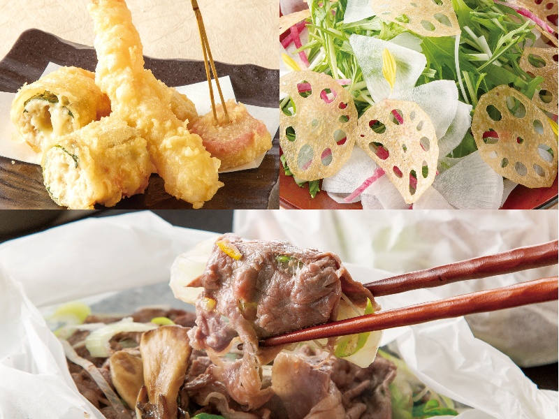 【厳選コース】全9品 2時間飲放付 5830円⇒5300円（税込）