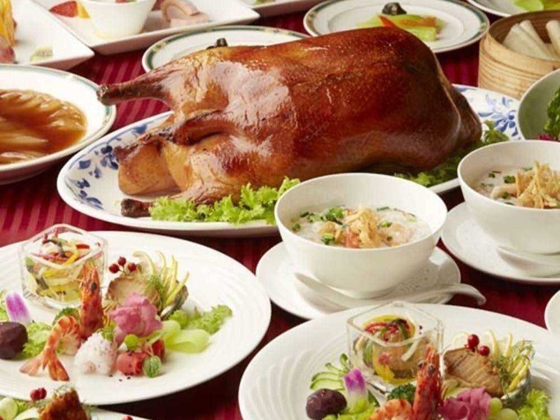 【白蘭コース2026】鮑入り前菜･フカヒレ姿煮･全聚徳北京ダック等