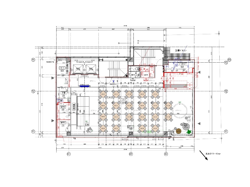 【グレイドパーク新橋(銀座口)8F】平面図