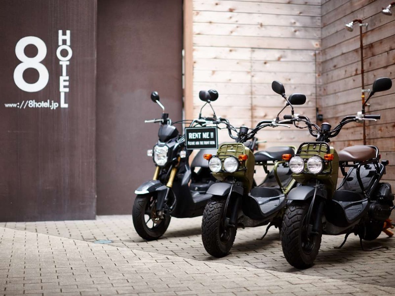 レンタルバイクも承ります